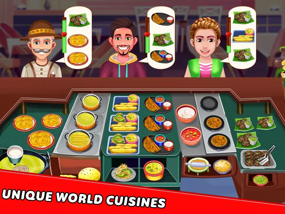 Cooking Treat Star Food Games iPad  Screenshots
