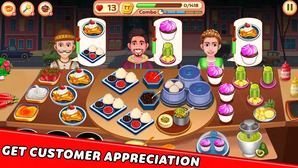 Cooking Treat Star Food Games Screenshots