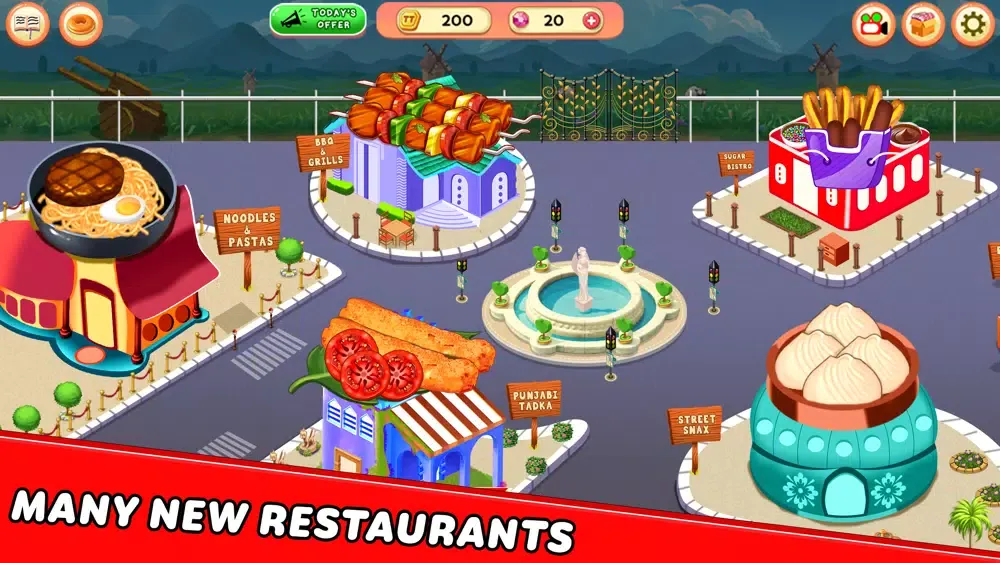 Cooking Treat Star Food Games Screenshots