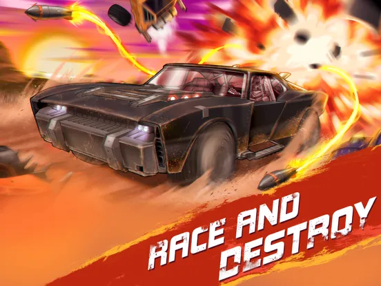 Road Warrior: Nitro Car Battle iPad  स्क्रीनशॉट