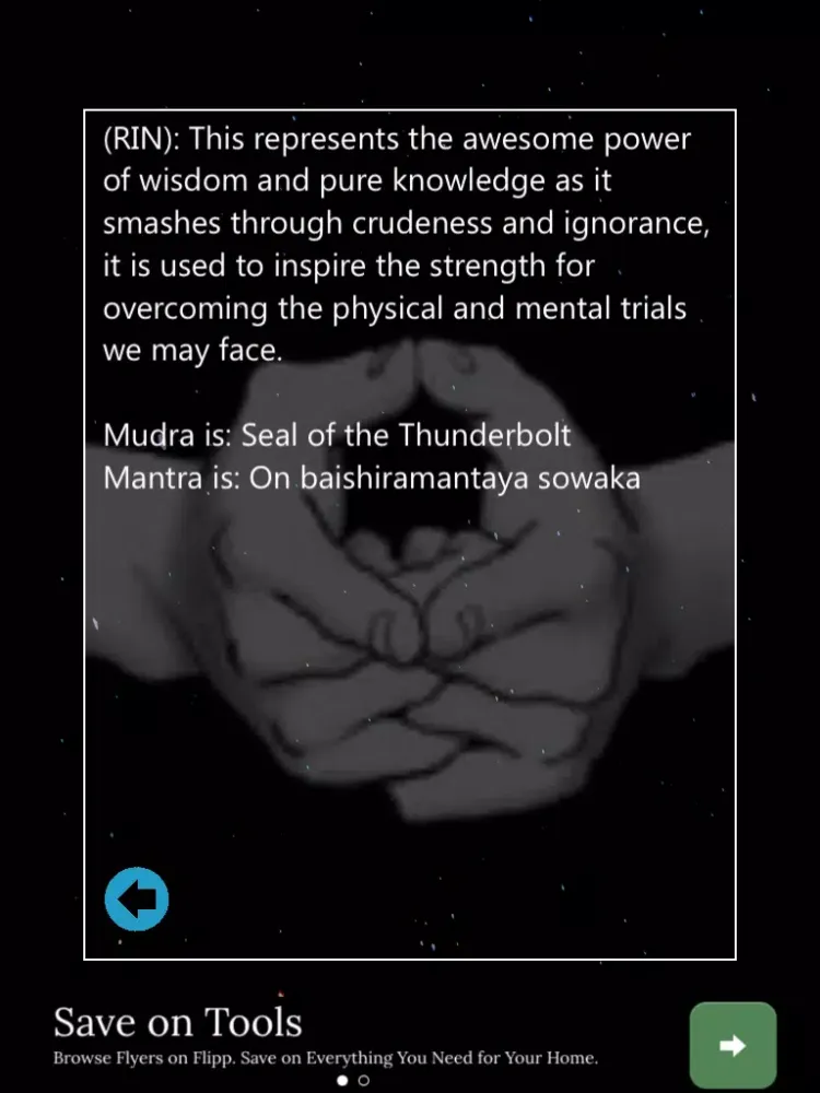 Daily Meditation - Kuji In iPad  स्क्रीनशॉट