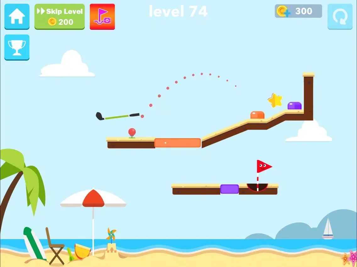 Capturas de tela do Hot Shots Golf iPad 