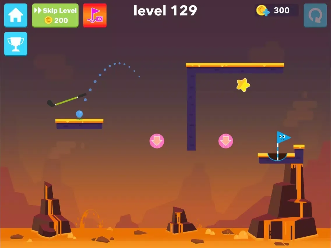 Capturas de tela do Hot Shots Golf iPad 
