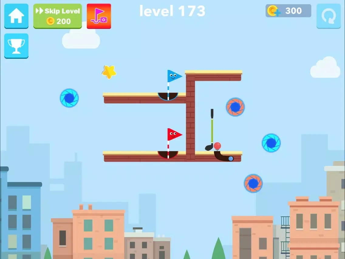 Capturas de tela do Hot Shots Golf iPad 