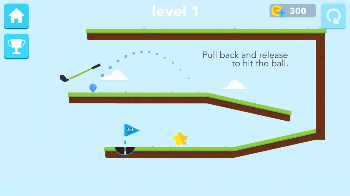 Capturas de tela do Hot Shots Golf