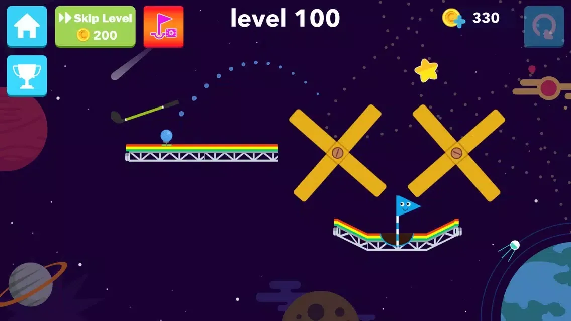 Capturas de tela do Hot Shots Golf