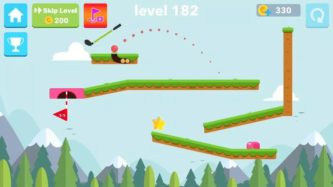 Capturas de tela do Hot Shots Golf