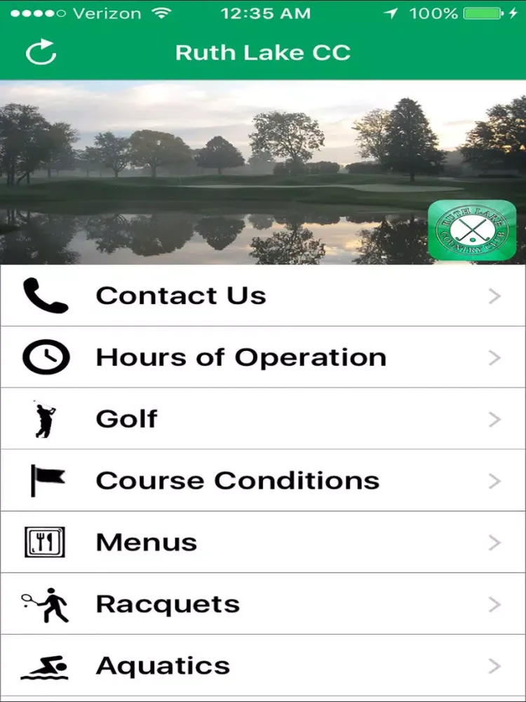 Ruth Lake Country Club iPad  Screenshots