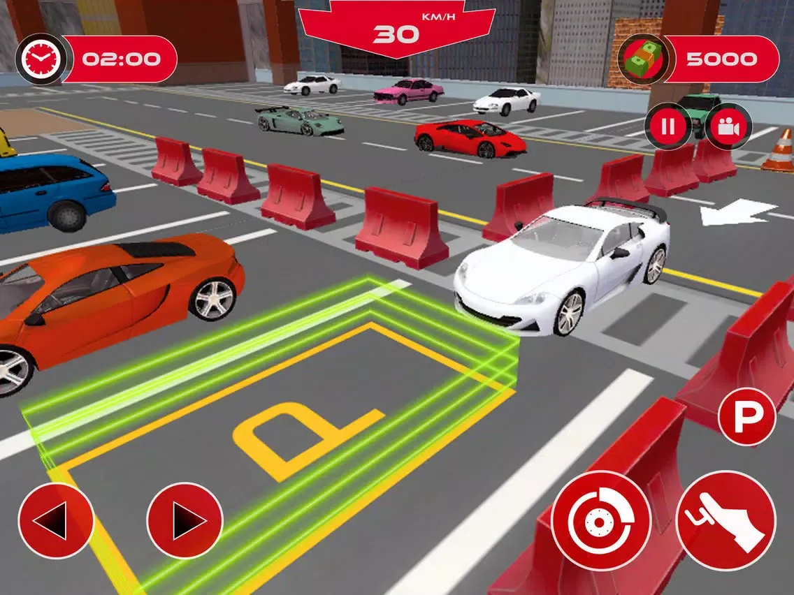 ภาพหน้าจอของ Real Valet Car Parking 2017 iPad 
