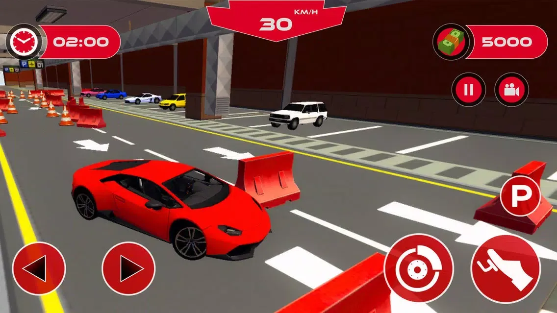 ภาพหน้าจอของ Real Valet Car Parking 2017
