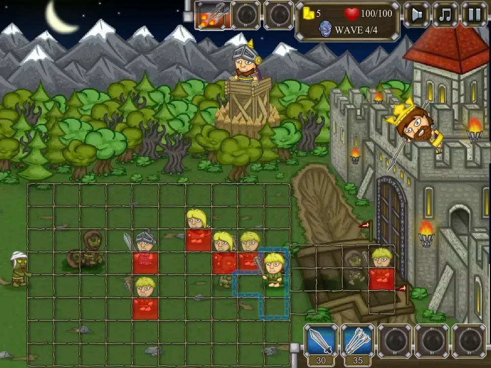 Скриншоты Legend of Kingdom guard iPad 