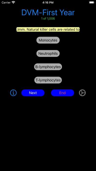 DVM 1st Yr - All Quizzes Screenshots