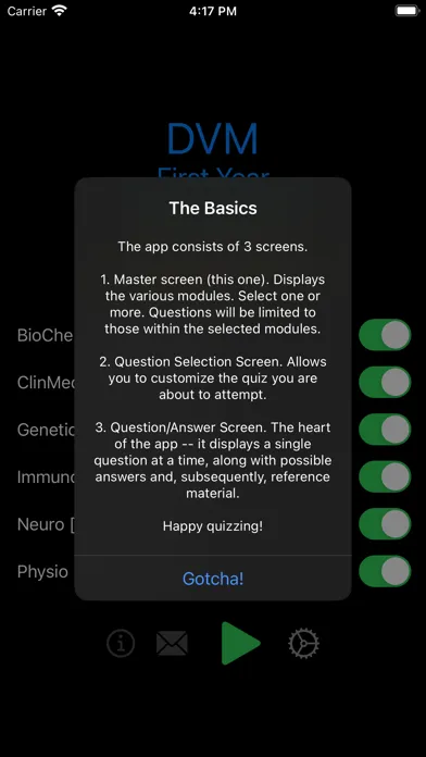 DVM 1st Yr - All Quizzes Screenshots