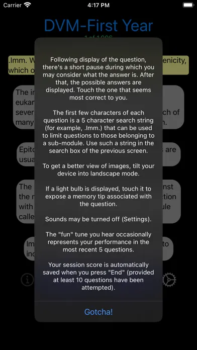 DVM 1st Yr - All Quizzes Screenshots