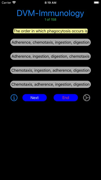 DVM 1st Year Immunology應用截圖