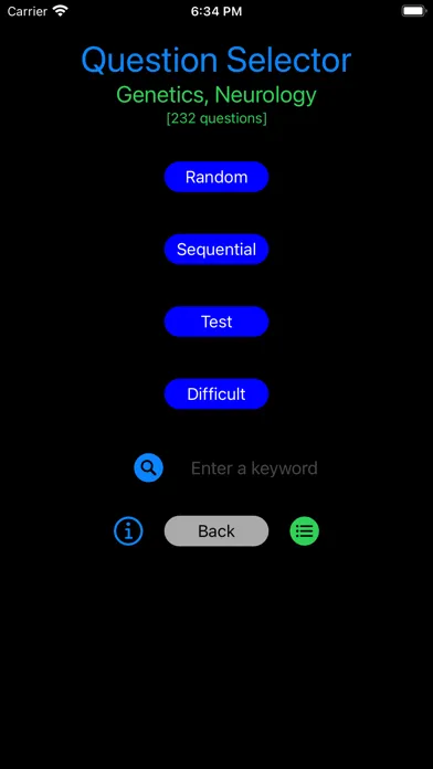 DVM 1st Year Neurology Screenshots