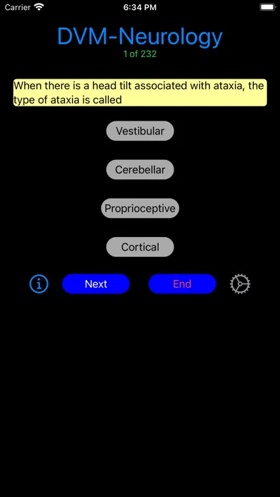 DVM 1st Year Neurology Screenshots