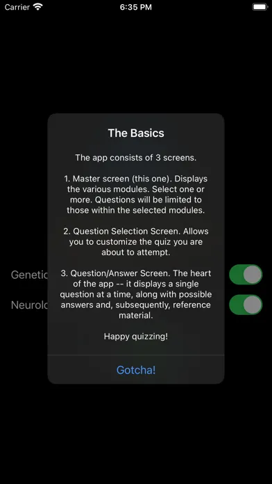 DVM 1st Year Neurology Screenshots
