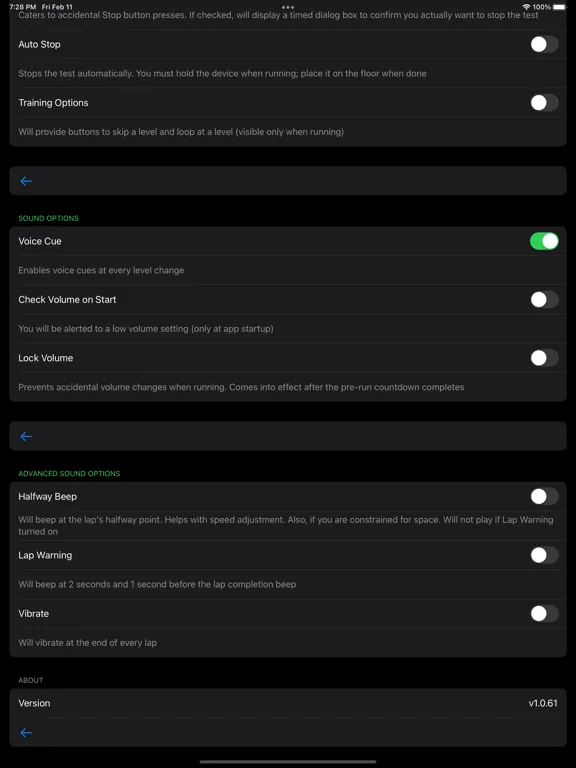 Pacer Pro iPad  Ekran Görüntüleri