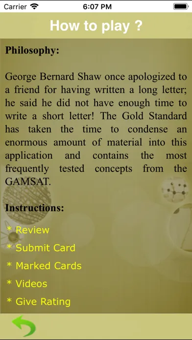 GS GAMSAT Science Review应用截图