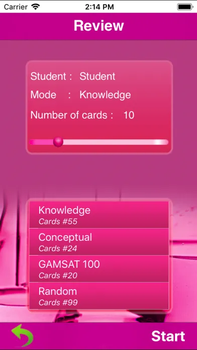 Скриншоты GS GAMSAT General Chemistry