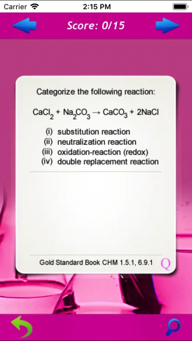 Скриншоты GS GAMSAT General Chemistry