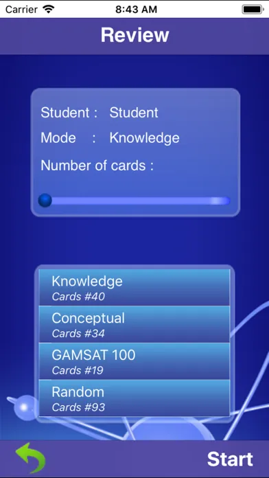GS GAMSAT Physics Flashcards应用截图