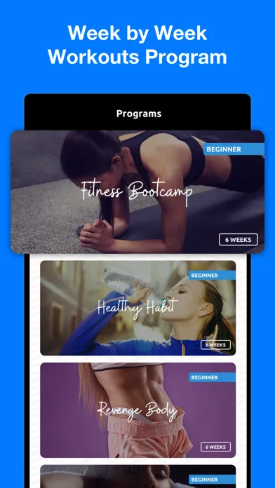 ภาพหน้าจอของ BodyCrush : Workouts for Women