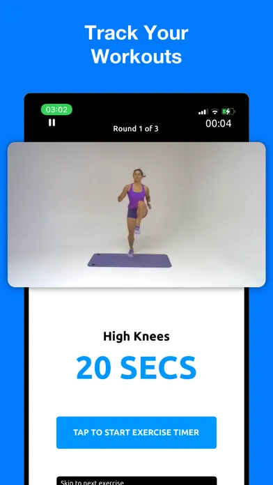 ภาพหน้าจอของ BodyCrush : Workouts for Women