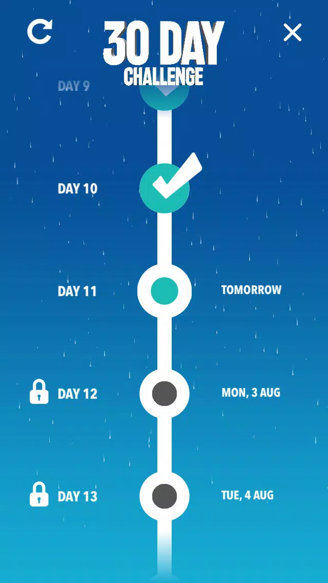 Men's Pushup 30 Day Challenge Screenshots
