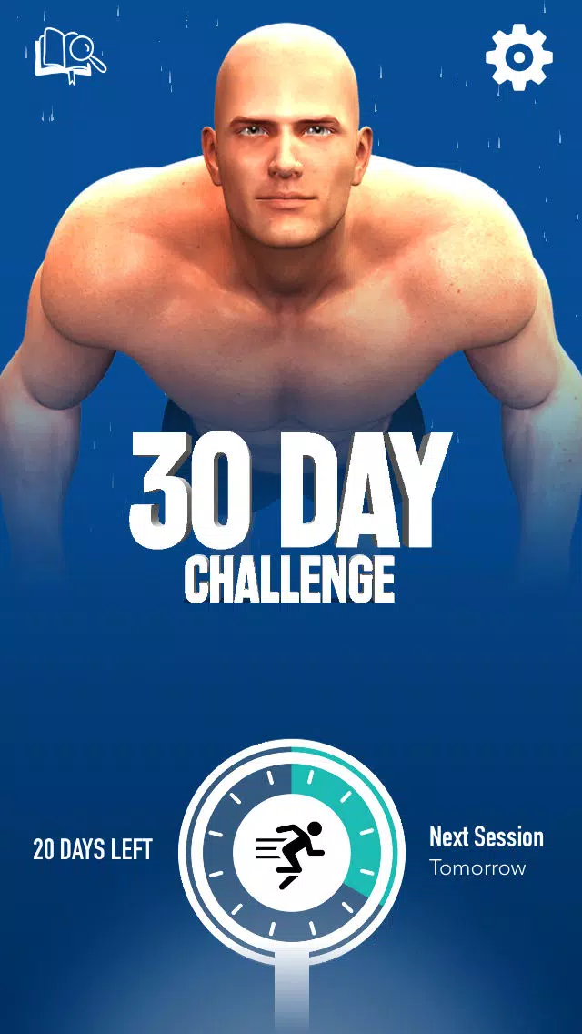 Men's Pushup 30 Day Challenge Screenshots