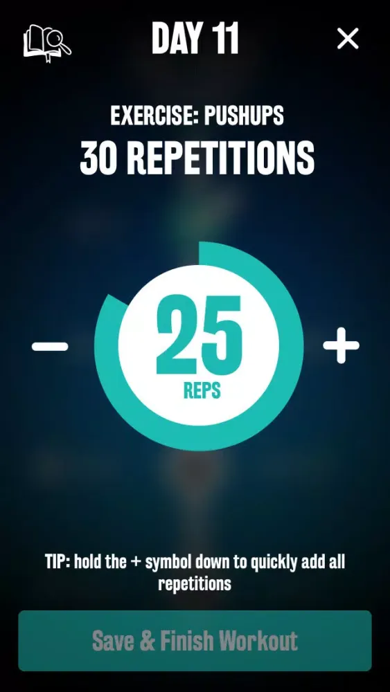 Men's Pushup 30 Day Challenge应用截图