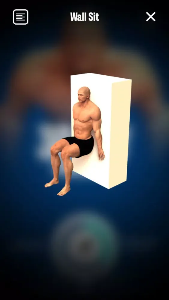 Скриншоты Men's Wall Sit 30 Day Challenge FREE