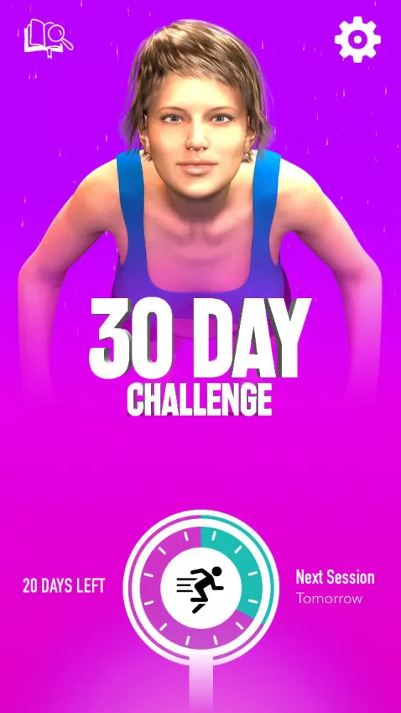 Tangkapan skrin Women's Burpee 30 Day Challenge FREE