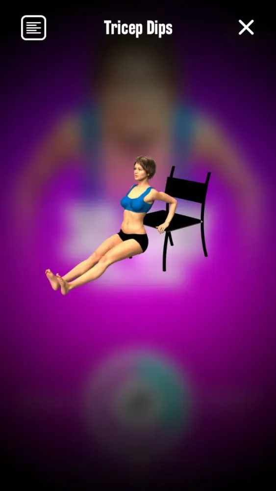 Women's Tricep Dip 30 Day Challenge FREE应用截图