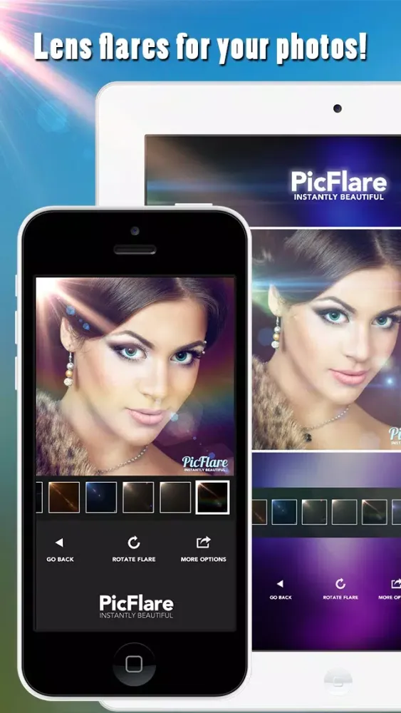 تصاویر Pic Flare FREE - Lens flares for Instagram