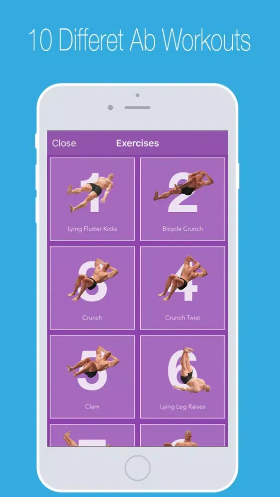 Ab Challenge - Daily 7 Minute Workout Screenshots