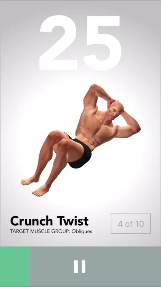 Capturas de pantalla de Men's Six Pack Abs