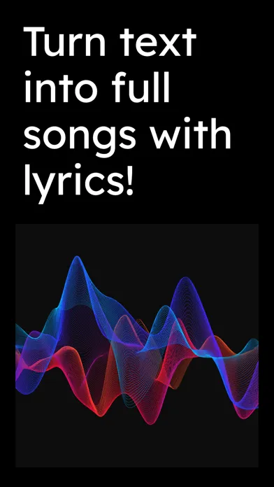 Zrzuty ekranu SongGenius: AI Music & Lyrics