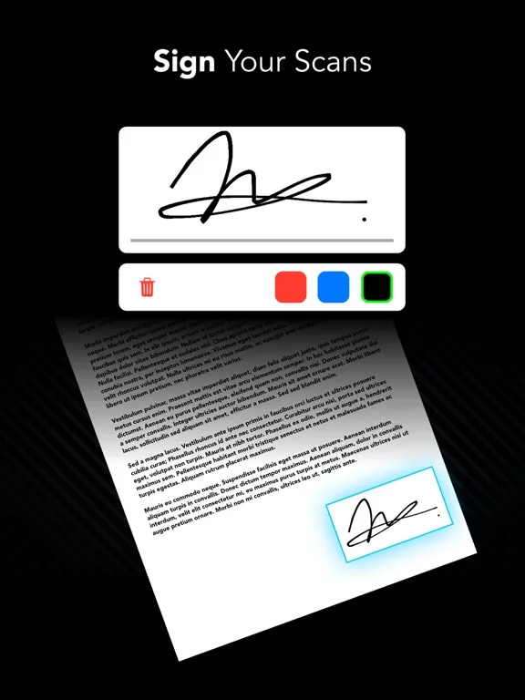 Photo to PDF Scanner - ScanSky iPad  سکرین شاٹس