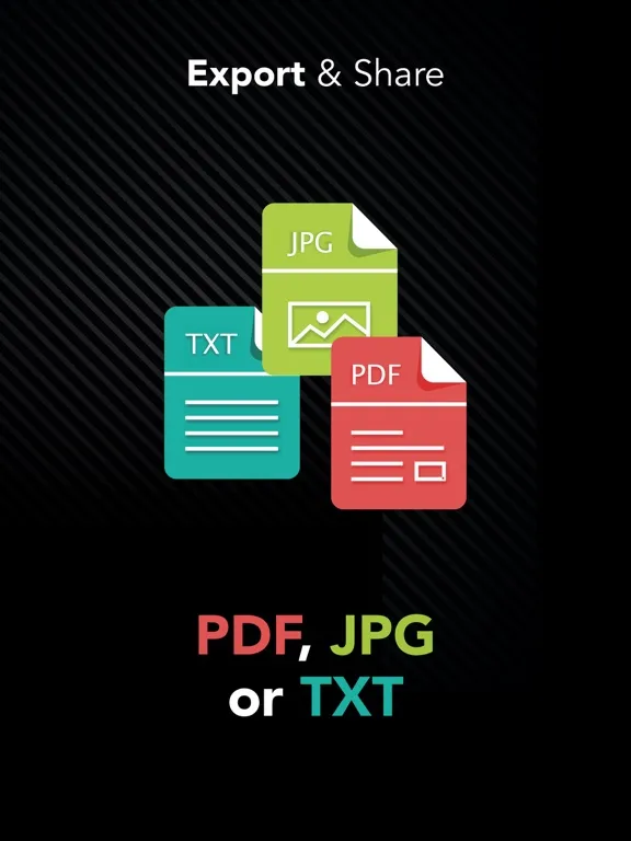 Photo to PDF Scanner - ScanSky iPad  سکرین شاٹس