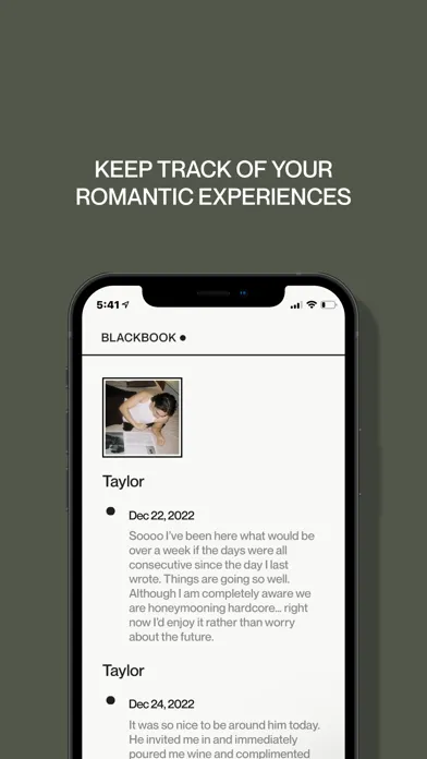 Screenshot di BLACKBOOK JOURNAL