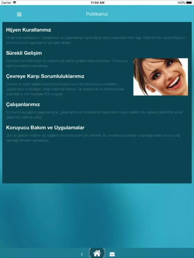 Capturas de pantalla de Dental Estetik Center iPad 
