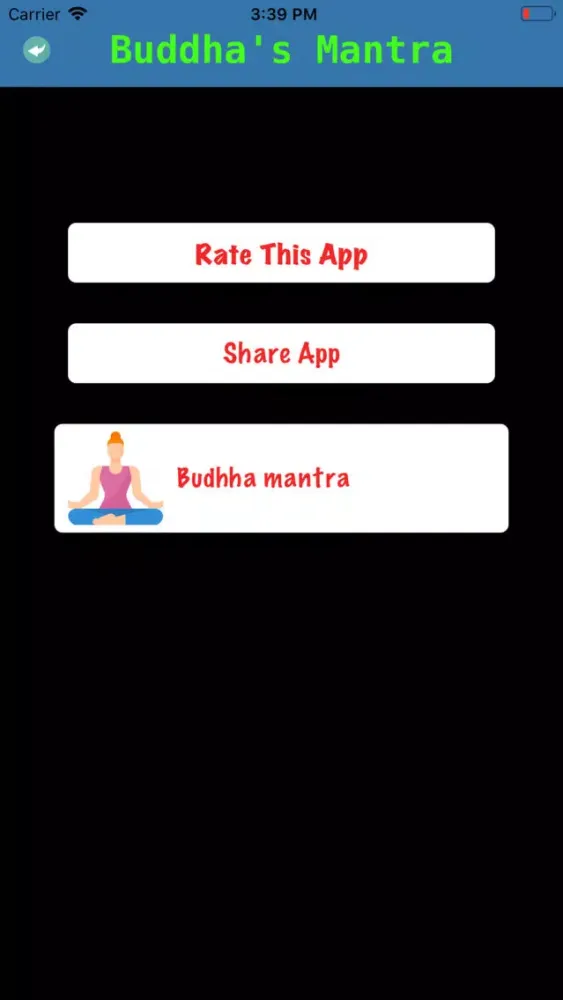 Captures d'écran de Buddha's Chants