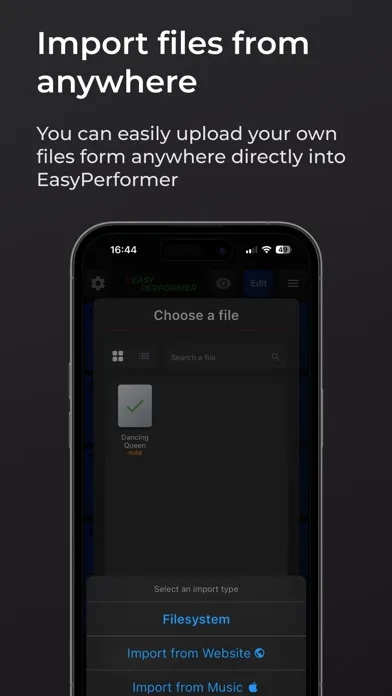 Easy Performer 스크린샷