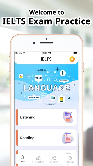 Screenshot di IELTS Prep Assistant