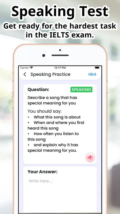 Screenshot di IELTS Prep Assistant