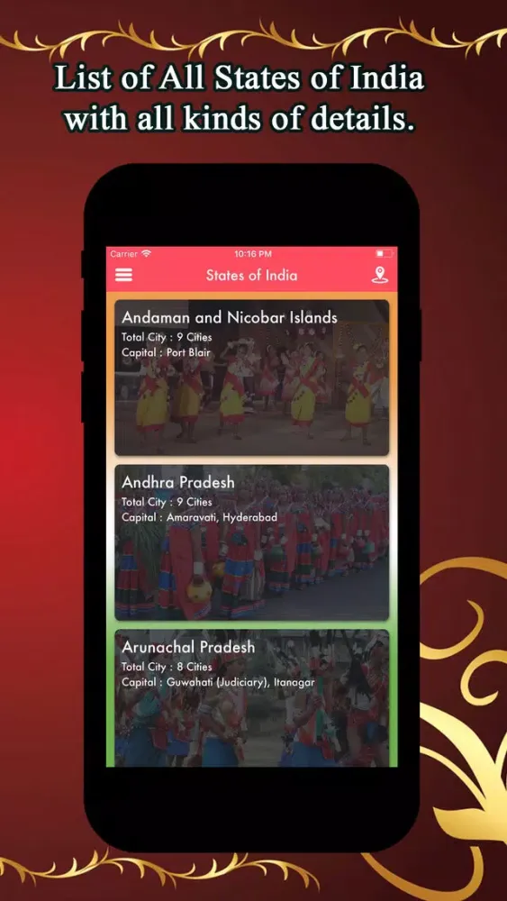 India Tourist - Guide 스크린샷