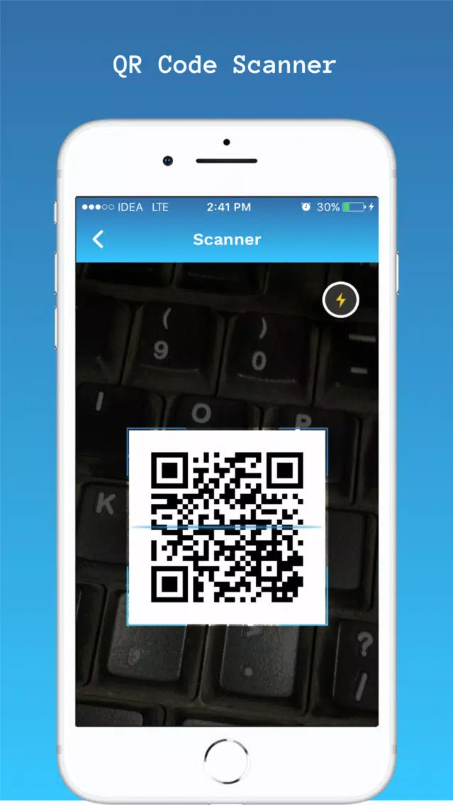 Capturas de tela do QR Scanner - fast scanner