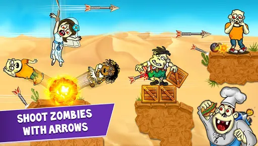 Capturas de pantalla de Zombie Shooting: Archery Games